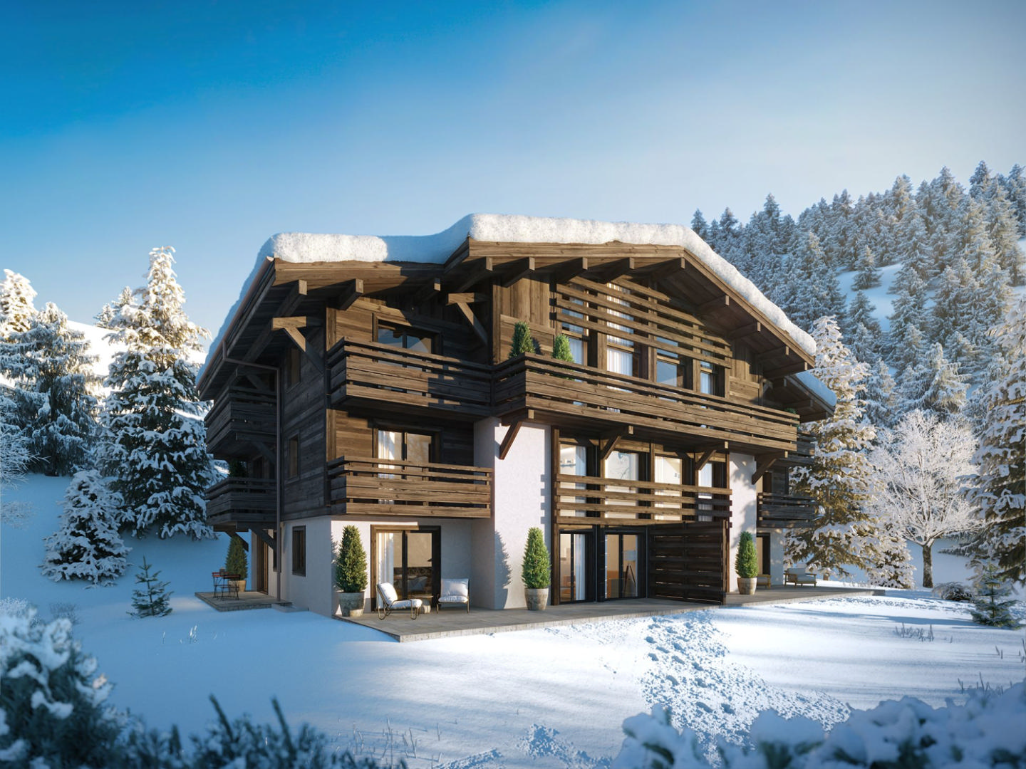 3 bedroom Ski Apartment near MEGEVE, Haute-Savoie