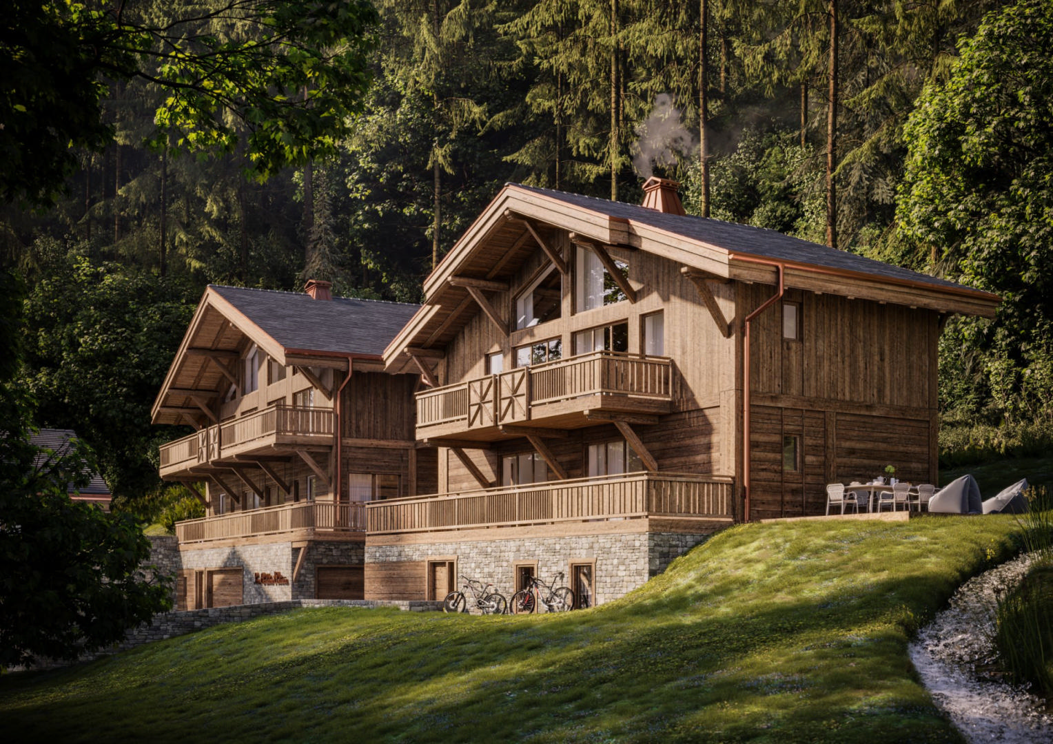 For Sale : Ski Chalet near CHATEL, Haute-Savoie