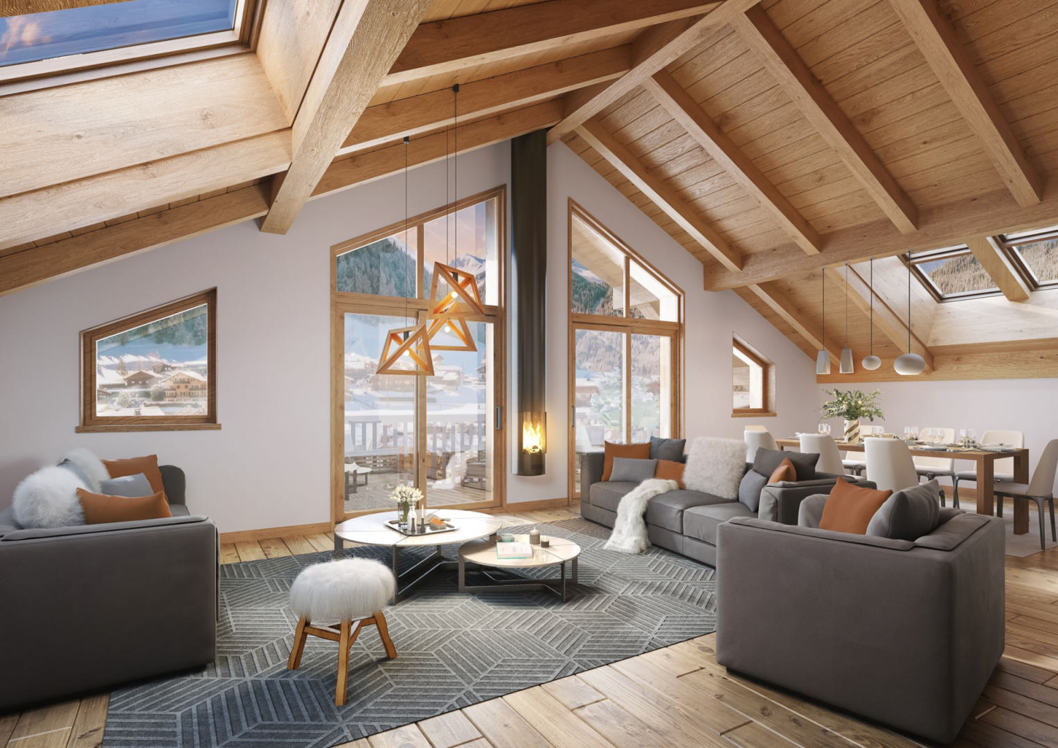 4 bedroom Ski Apartment near MORZINE, Haute-Savoie