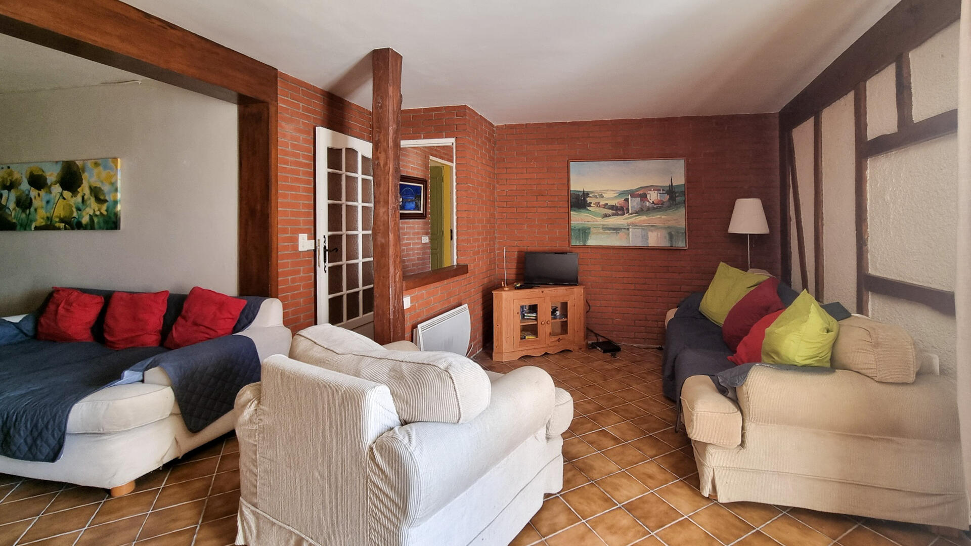 Charming 8-Bedroom Farmhouse with Pool, Gardens &amp; Stunning Views – Income Potential