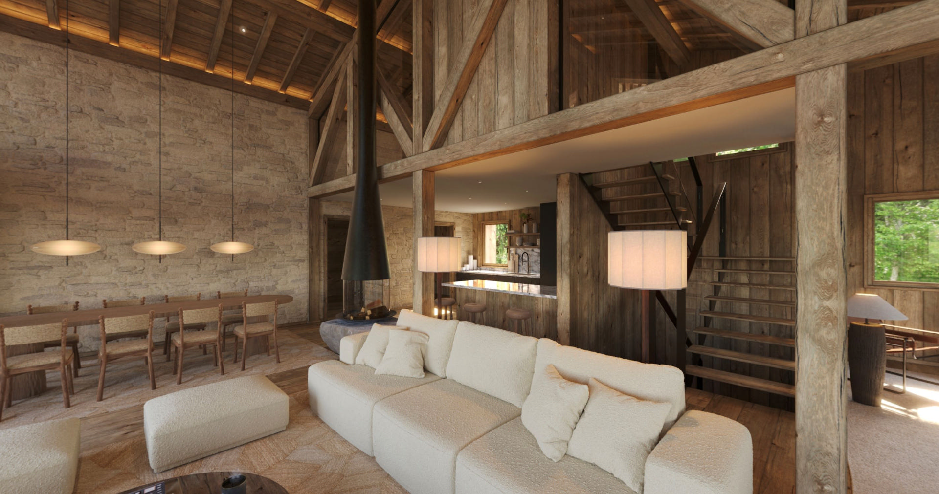 4 bedroom Ski Chalet near MEGEVE, Haute-Savoie