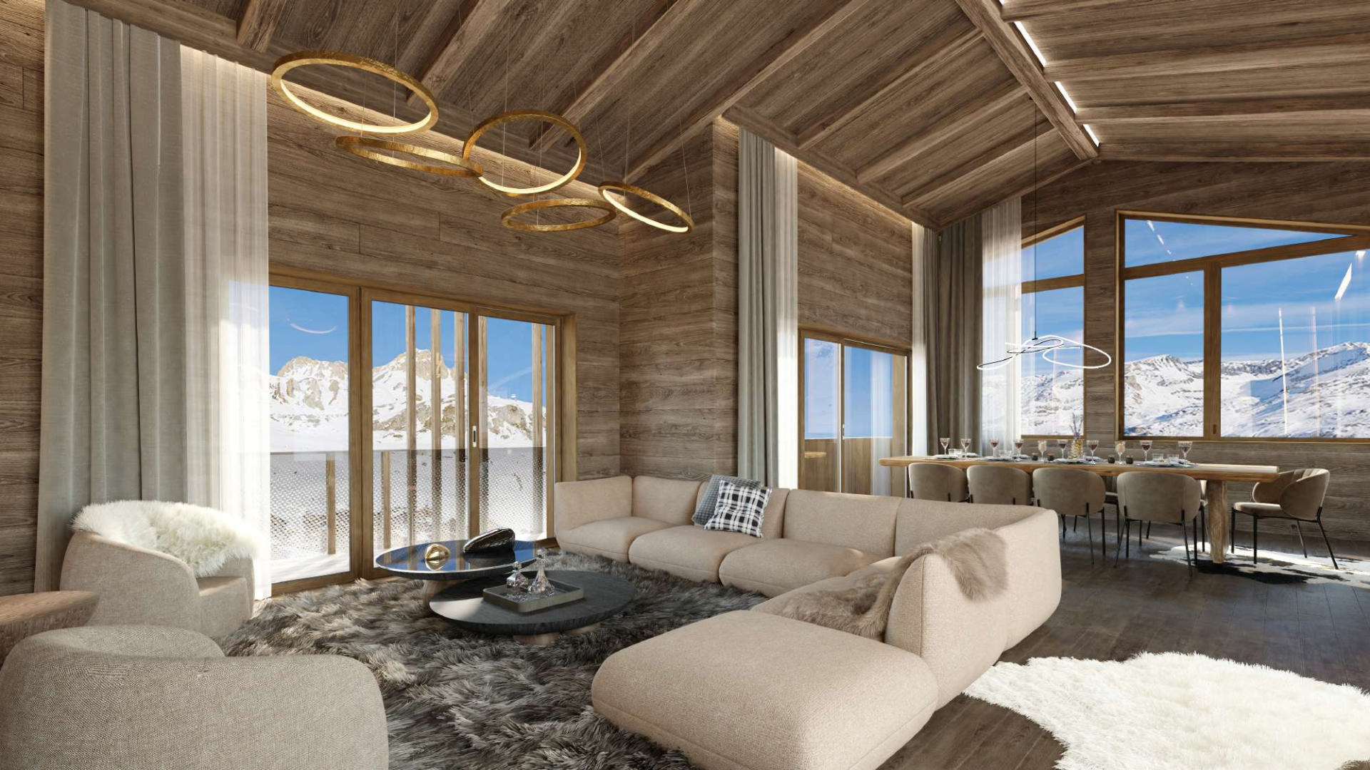 4 bedroom Ski Apartment near TIGNES, Savoie