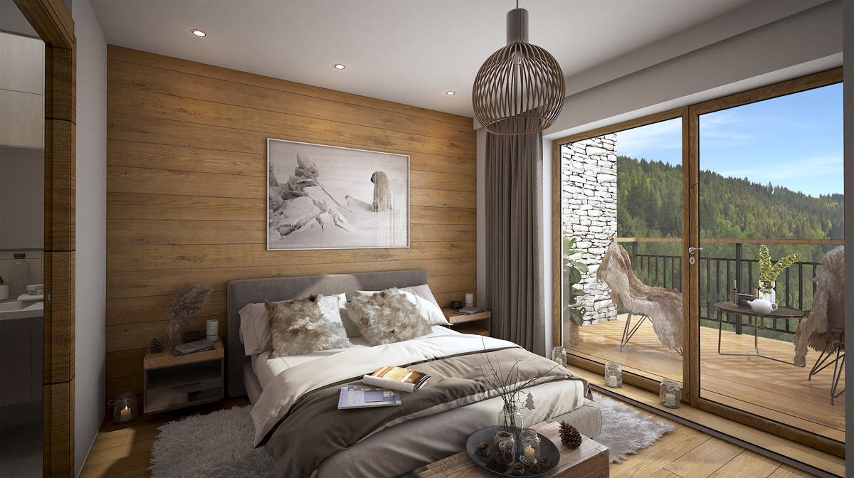 For Sale : 2 bedrooms Penthouse near LES GETS, Haute-Savoie