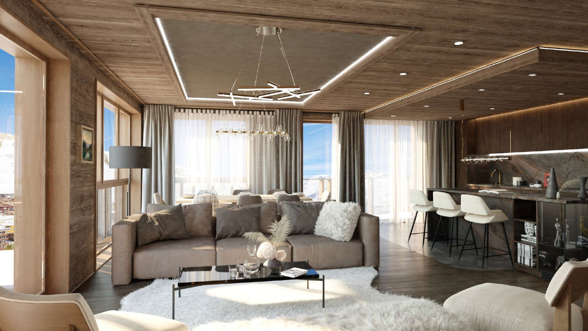 4 bedroom Ski Apartment near TIGNES, Savoie