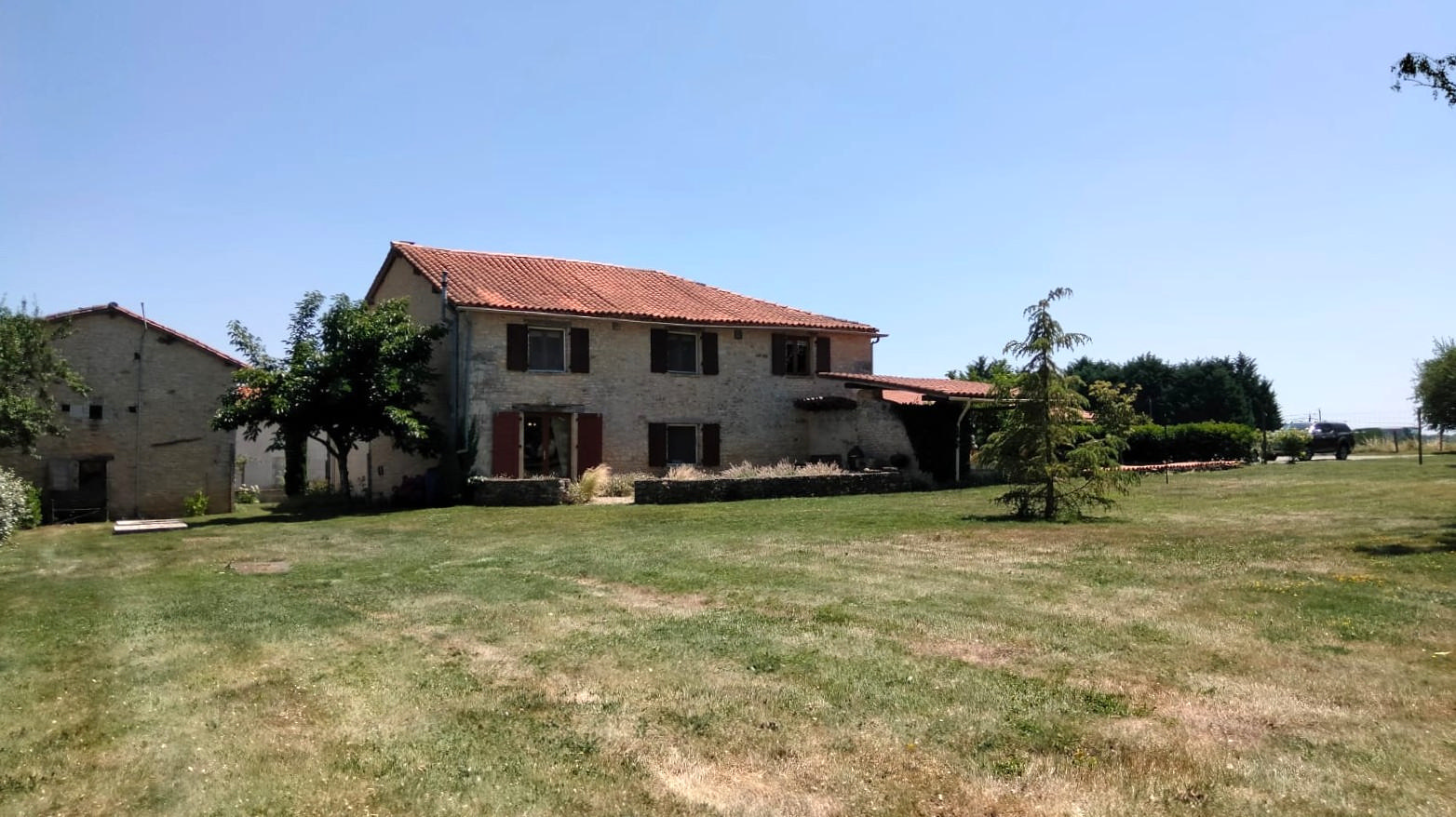 Restored Stone Farmhouse, Views, 5 Bedrooms, Barn, Guest Cottage, Outbuildings, Possible Income