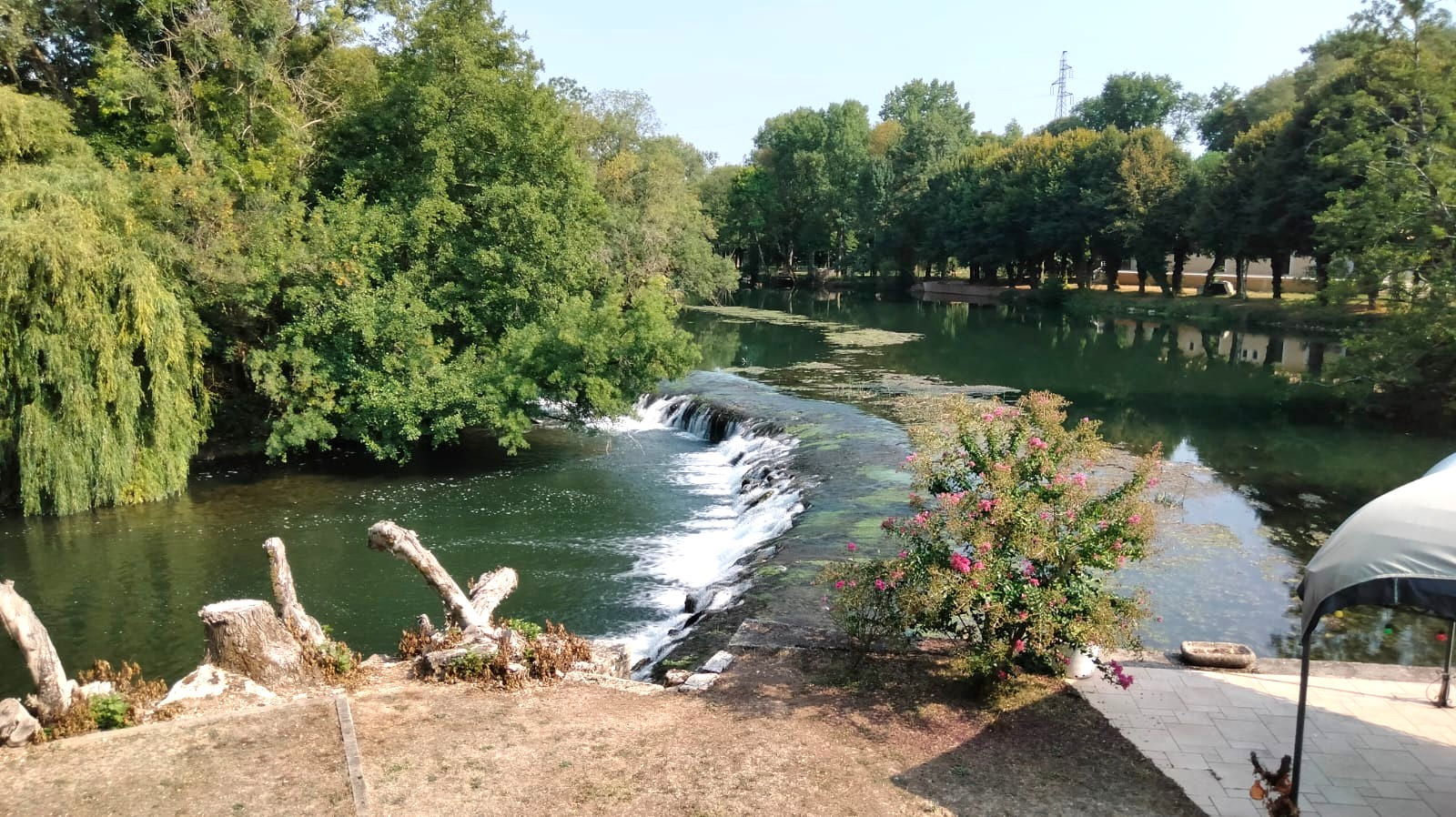 Old Stone Mill Set On Private Island, Charente River, Views