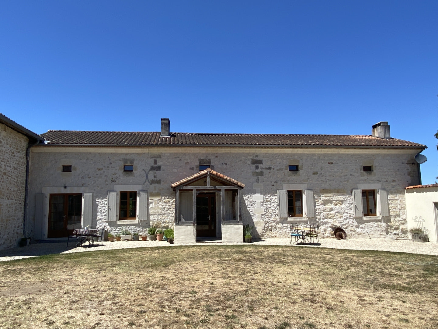 Stunning Renovated Rural Property with Business Potential near Chalais
