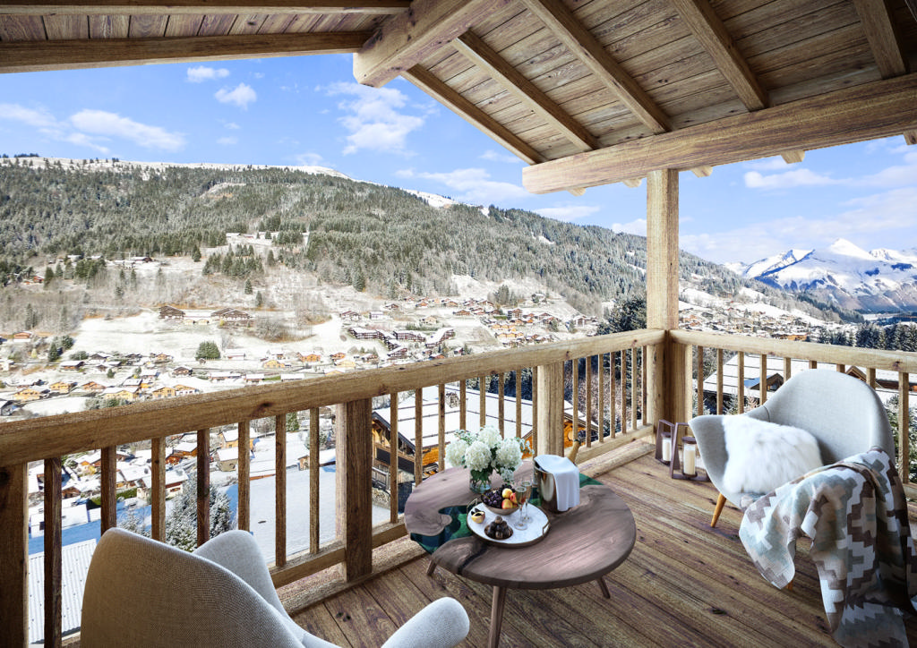 For Sale : 2 bedrooms Penthouse near LES GETS, Haute-Savoie