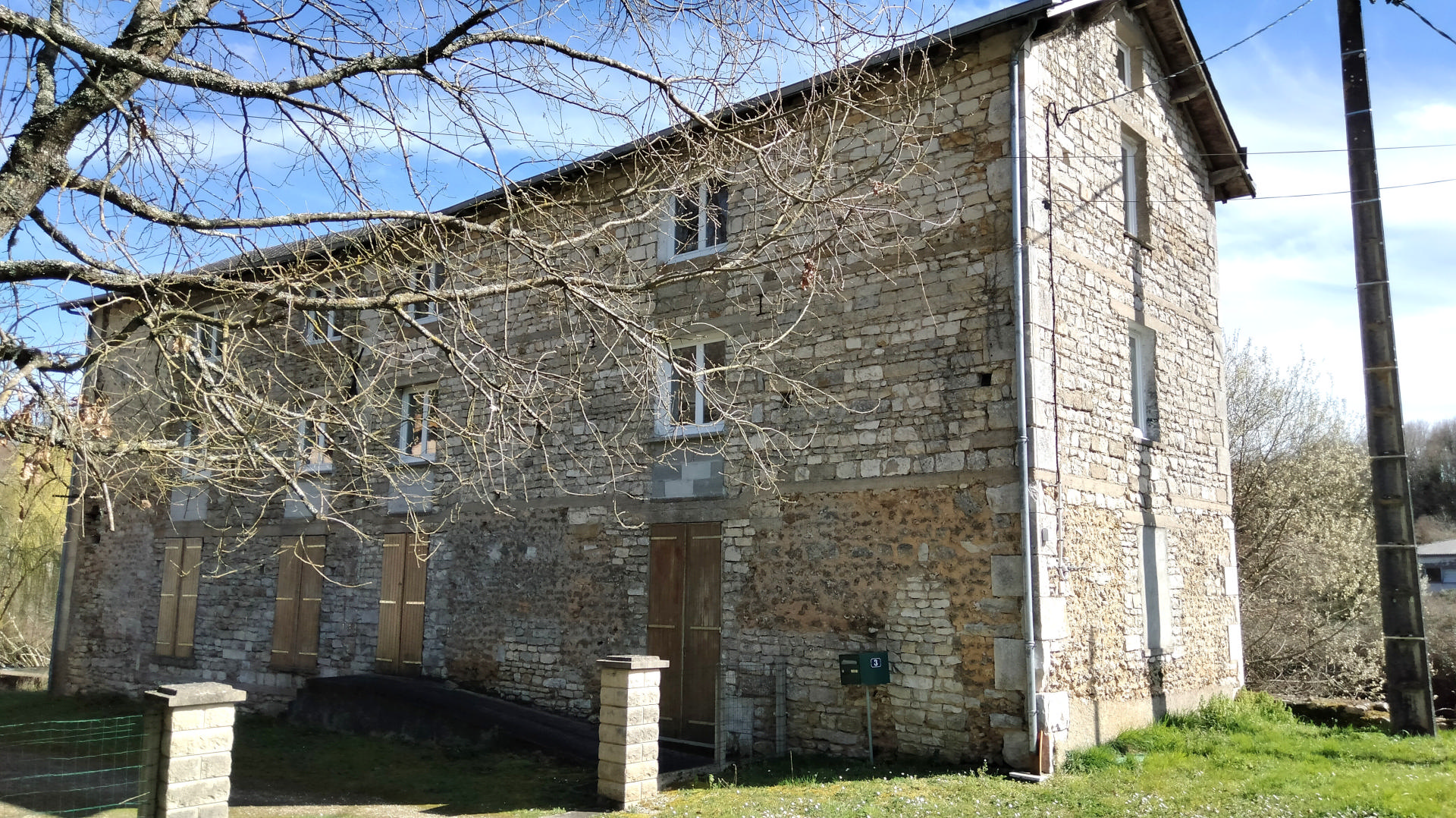 Historic mill Charroux, open to offers,  potential rental income