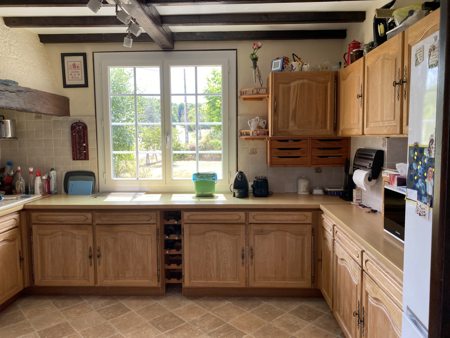 Dordogne, 4 bedroom village house with over an acre of garden.