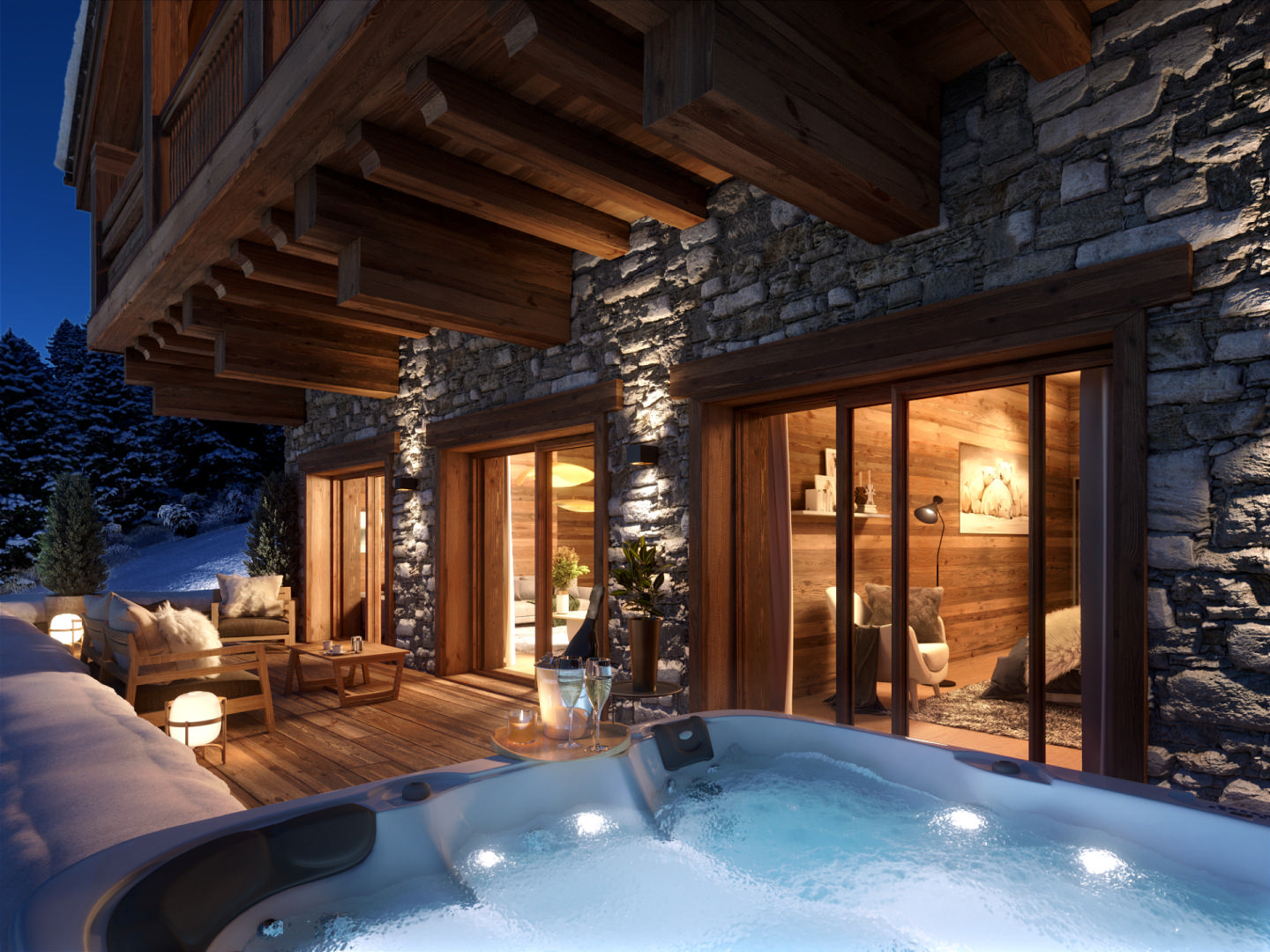 4 bedroom Ski Apartment near MERIBEL, Savoie