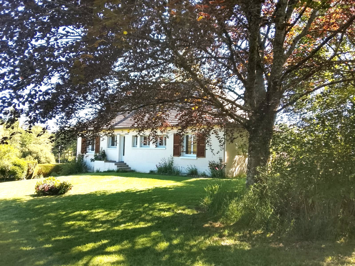 Haute-Vienne, Nr Mortemart, Village House, Gardens,Views
