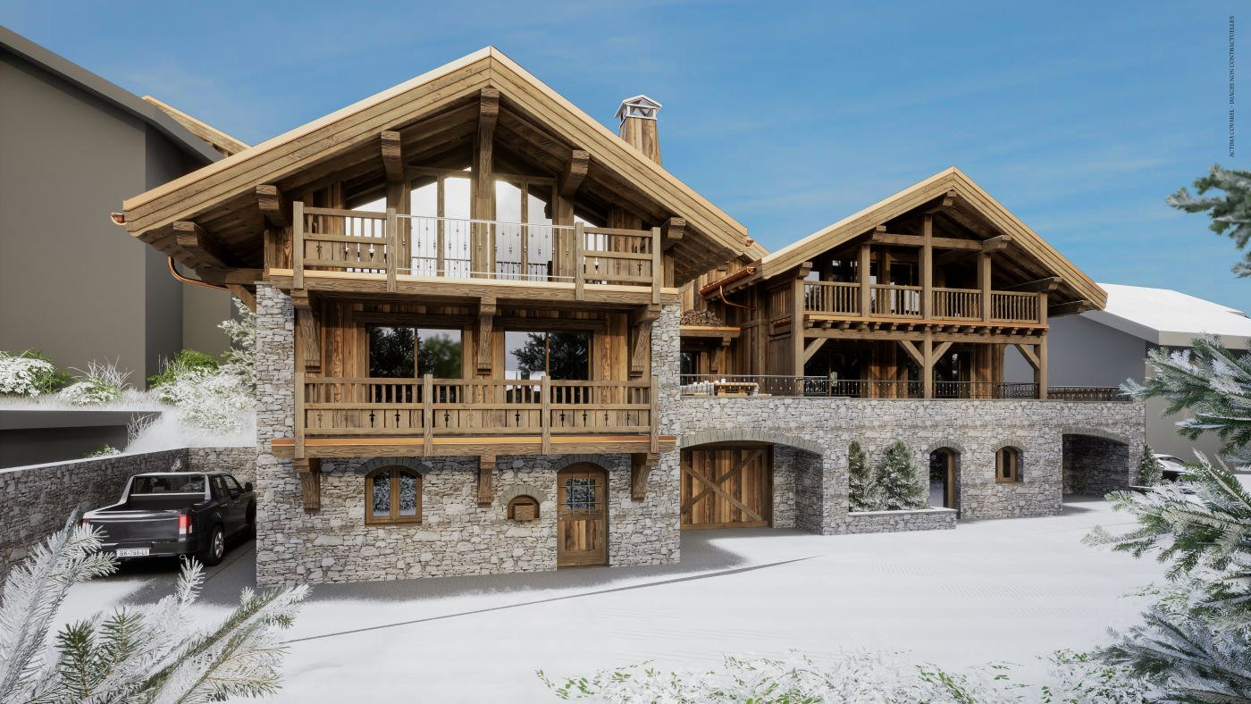 For Sale : 5 bedrooms Ski Chalet near MERIBEL, Savoie