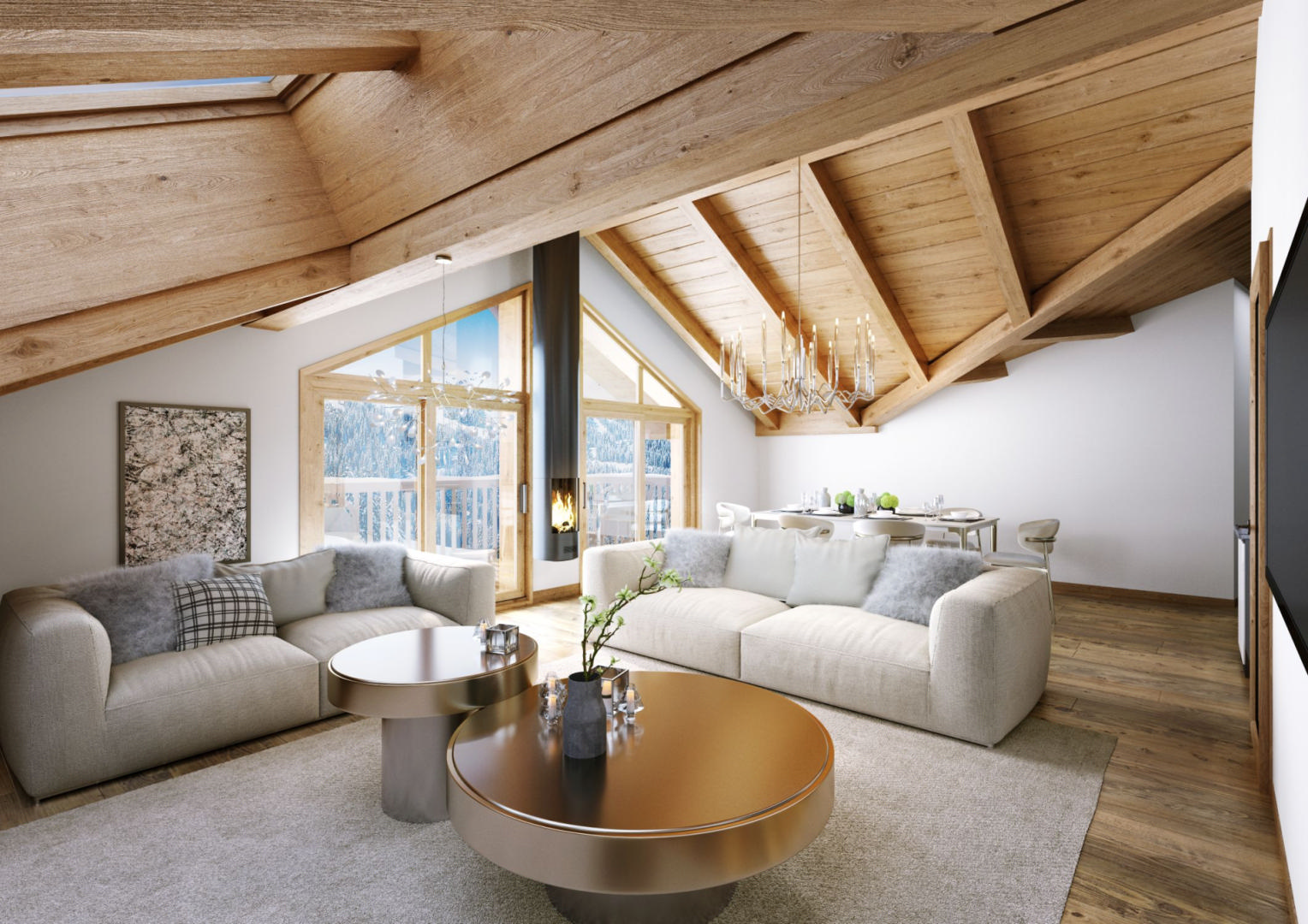 4 bedroom Ski Apartment near MORZINE, Haute-Savoie