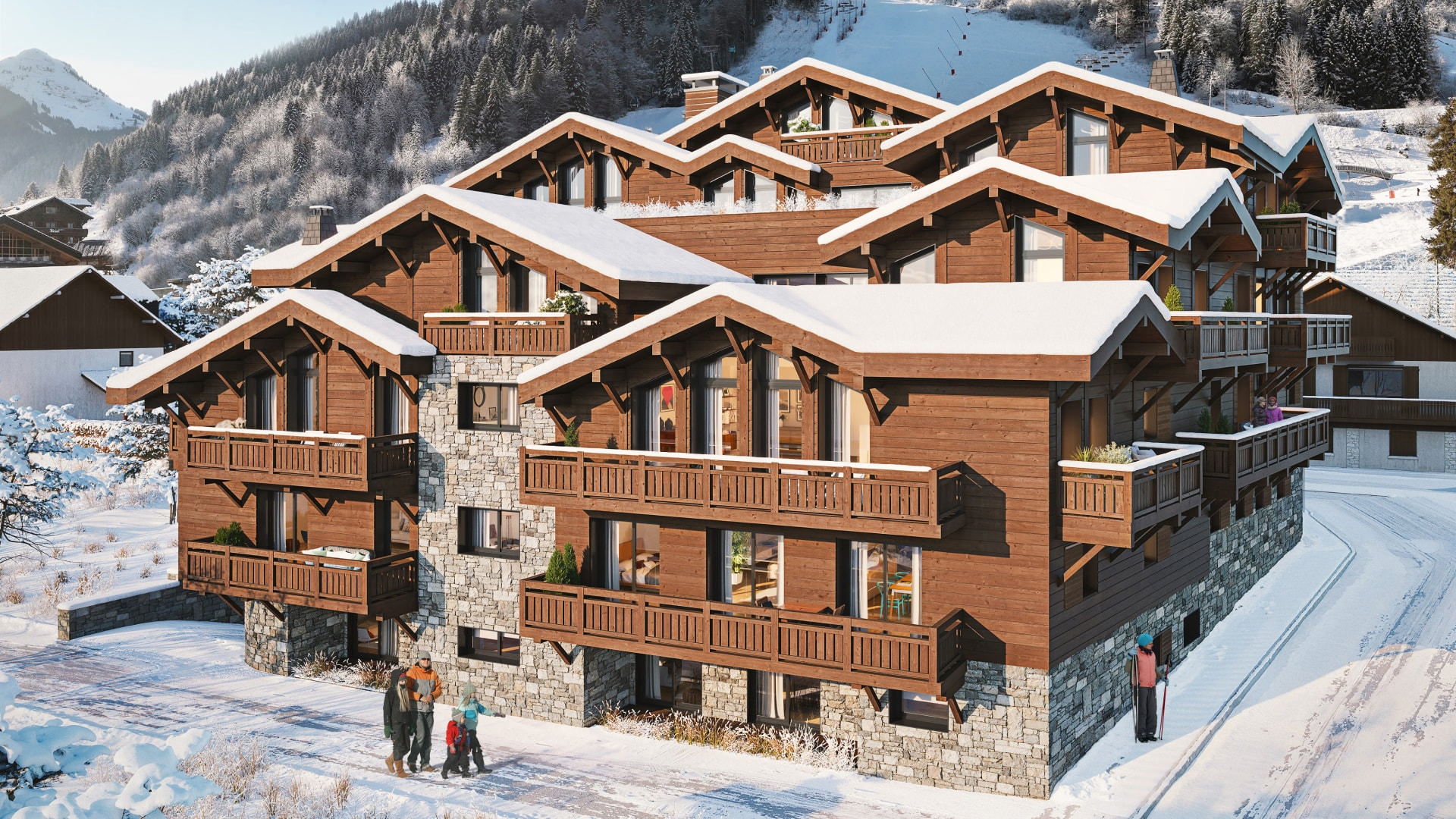 2 bedroom Ski Apartment near MORZINE, Haute-Savoie