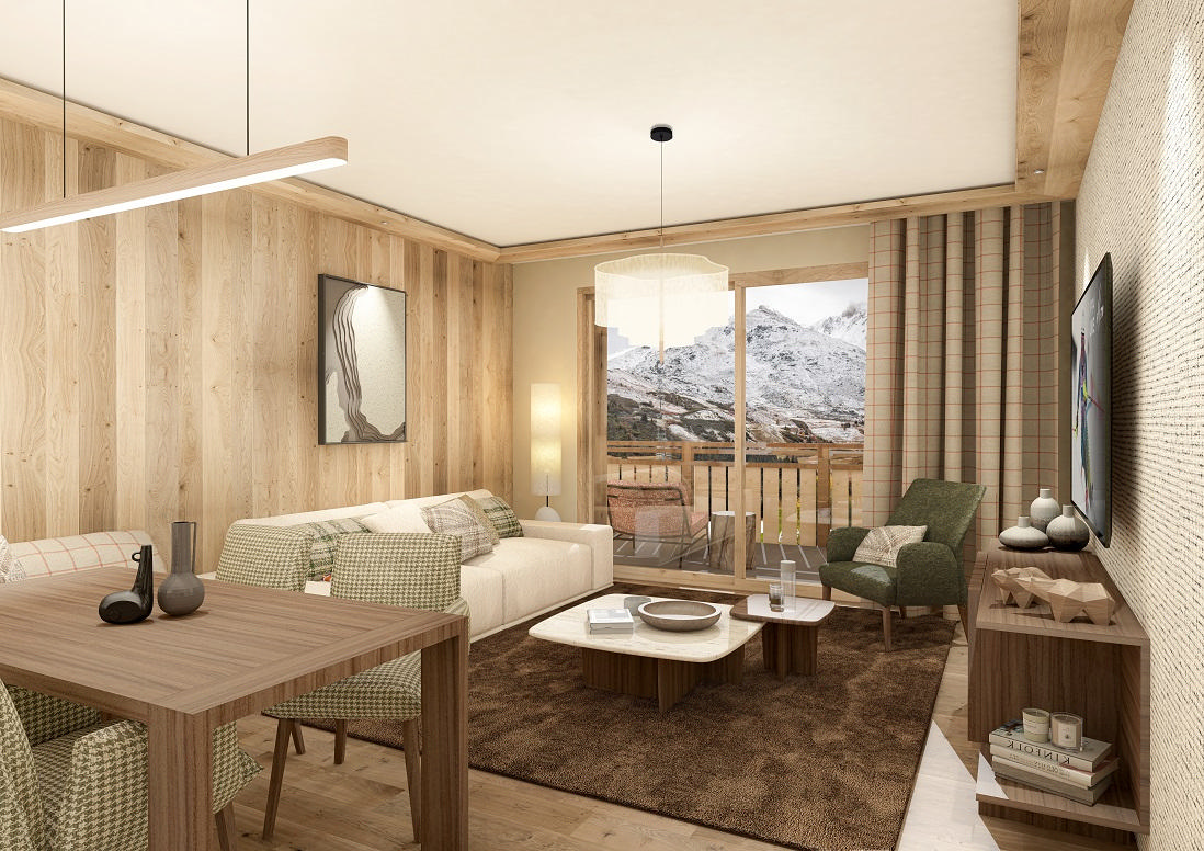 2 bedroom Ski Apartment near LA TANIA, Savoie