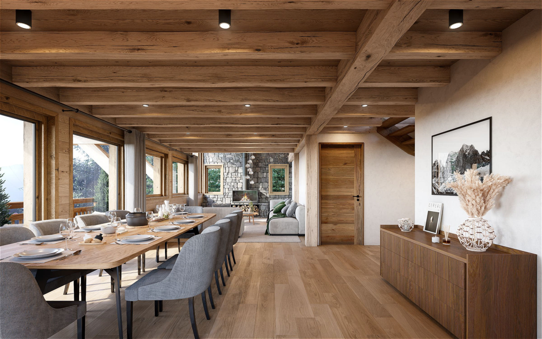4 bedroom Ski Chalet near MEGEVE, Haute-Savoie