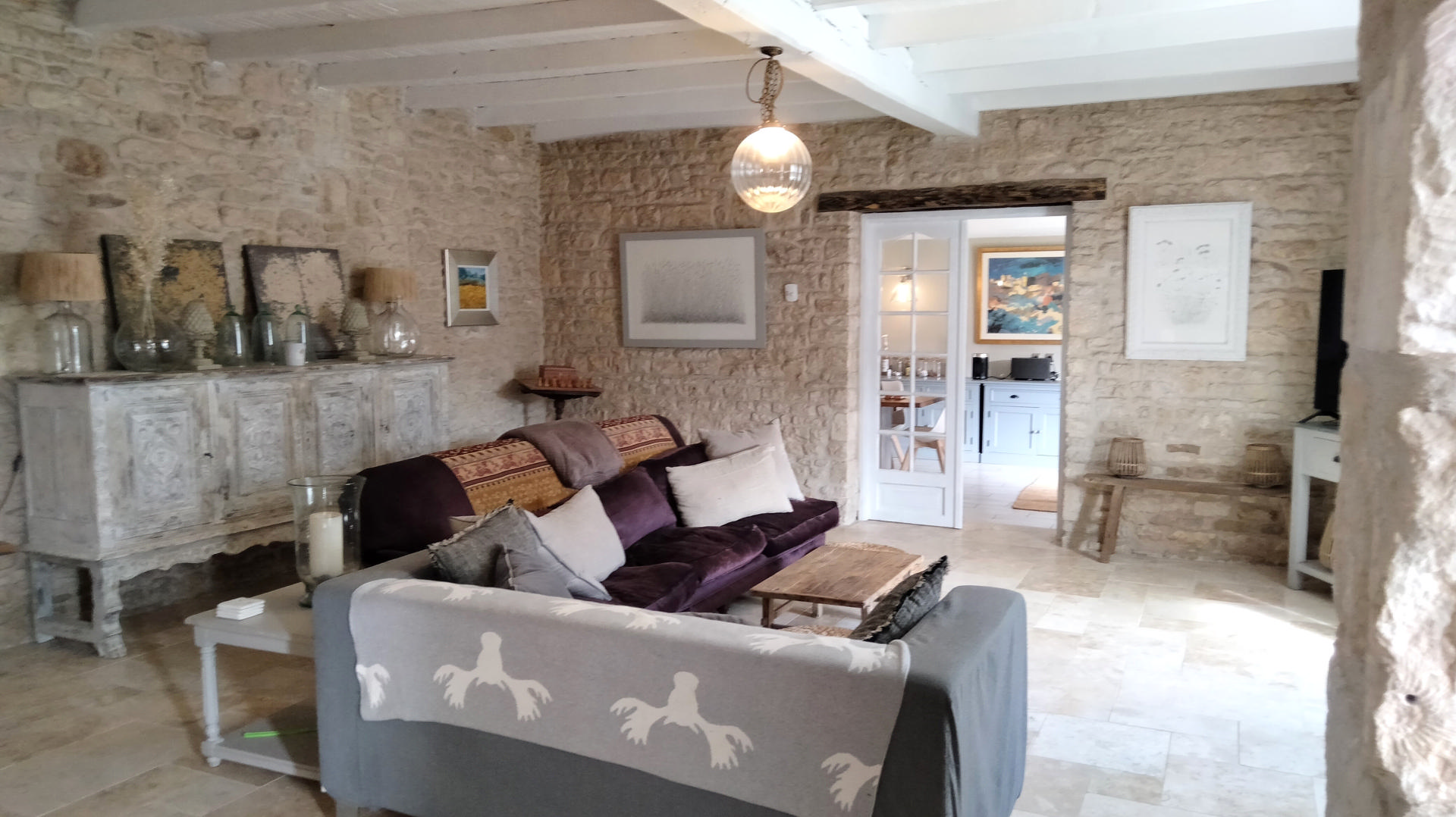 Beautiful Old Stone 4 Bed Main House and 4 Bed Gîte, Pool, Barns, Stables, Set in 1.4 HA