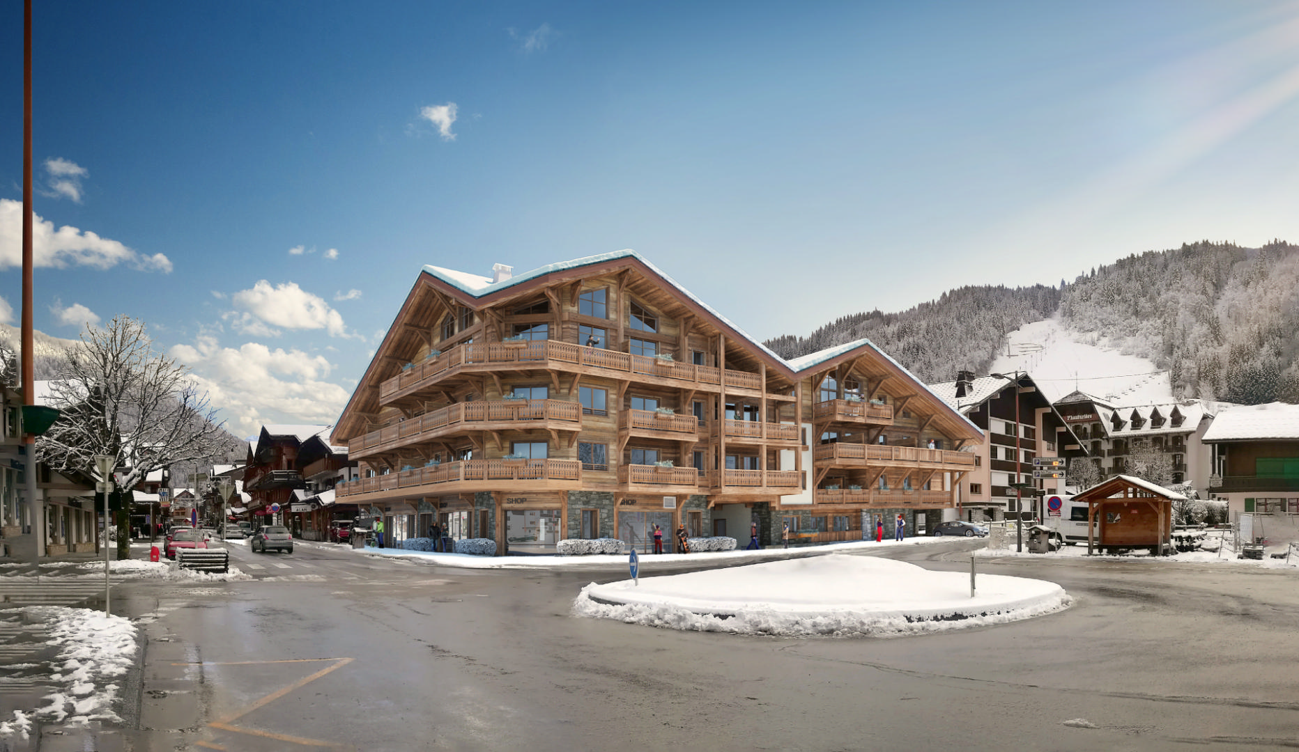 3 bedroom Penthouse near MORZINE, Haute-Savoie