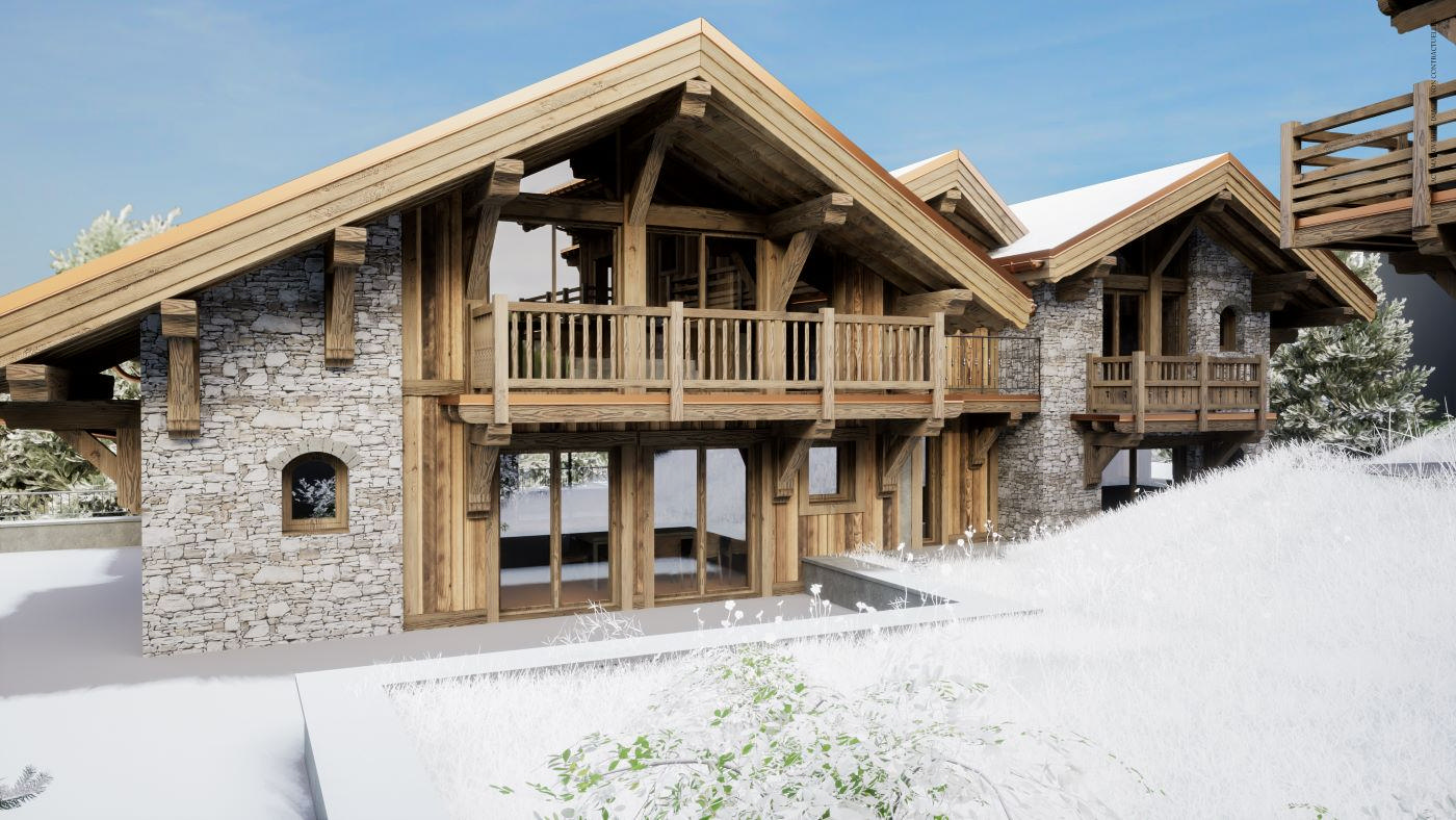 For Sale : 6 bedrooms Ski Chalet near MERIBEL, Savoie