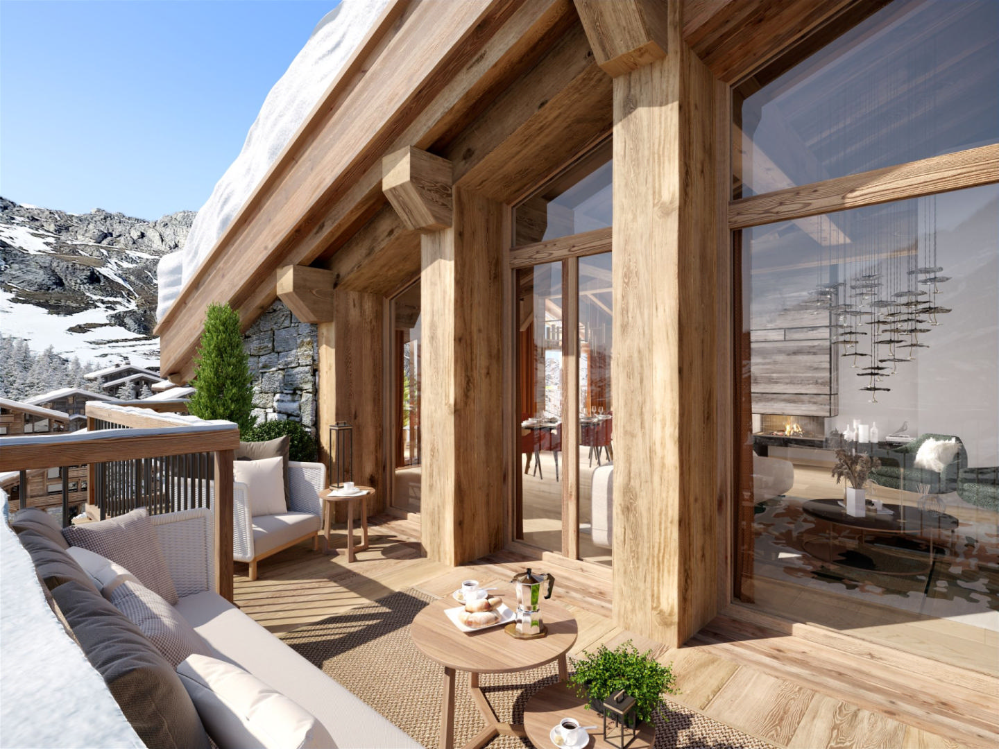4 bedroom Penthouse near VAL-D'ISERE, Savoie