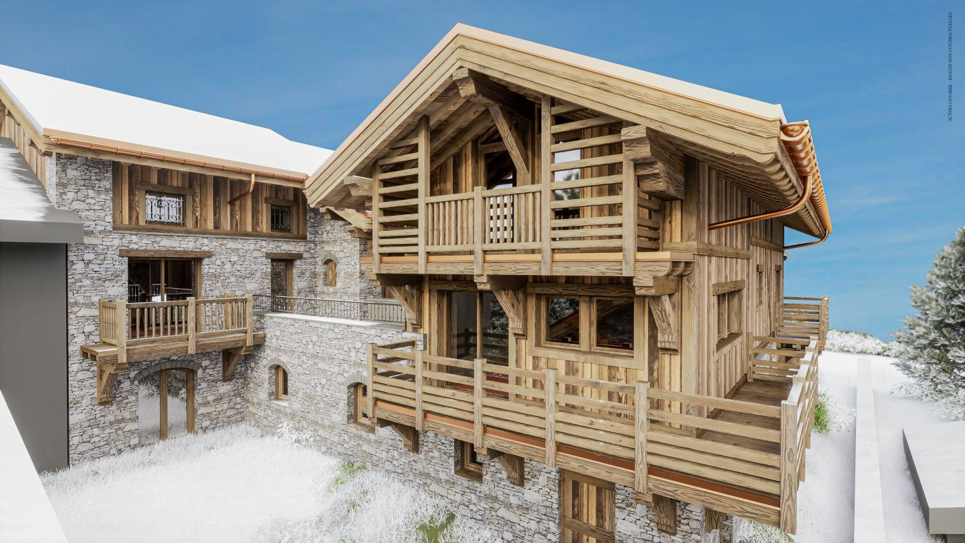 For Sale : 5 bedrooms Ski Chalet near MERIBEL, Savoie