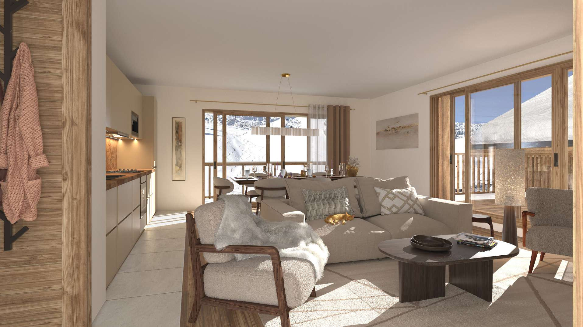 5 bedroom Ski Apartment near LES-DEUX-ALPES, Isere