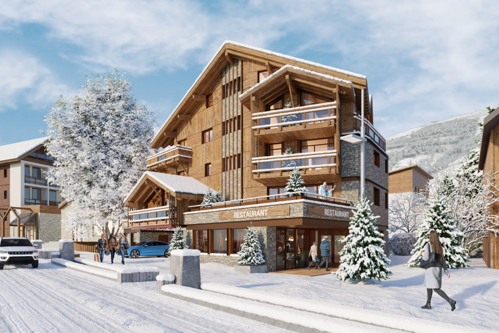 3 bedroom Ski Apartment near LES-DEUX-ALPES, Isere