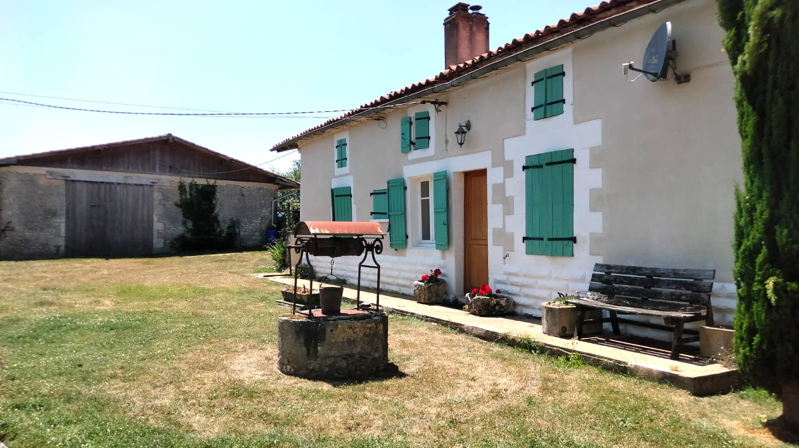Restored Stone Farmhouse, Views, 5 Bedrooms, Barn, Guest Cottage, Outbuildings, Possible Income