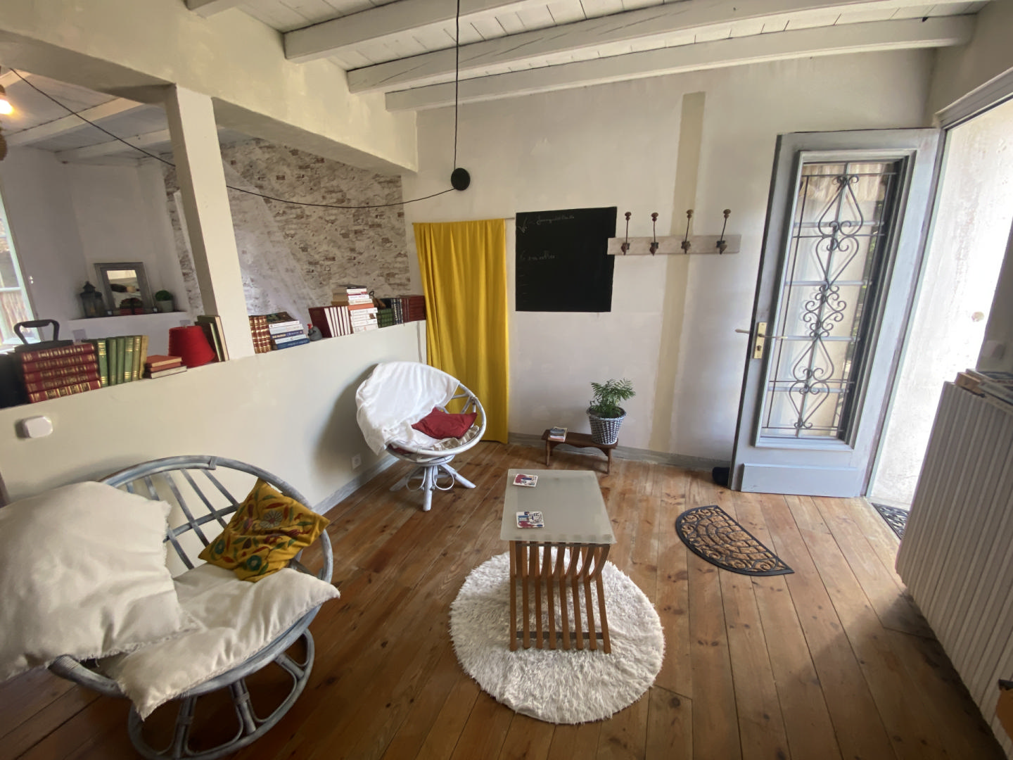 Near Chalais. Charming house in the heart of a sought-after village, with view of the church.