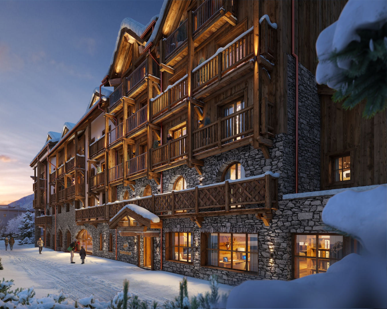 3 bedroom Ski Apartment near VAL-D'ISERE, Savoie