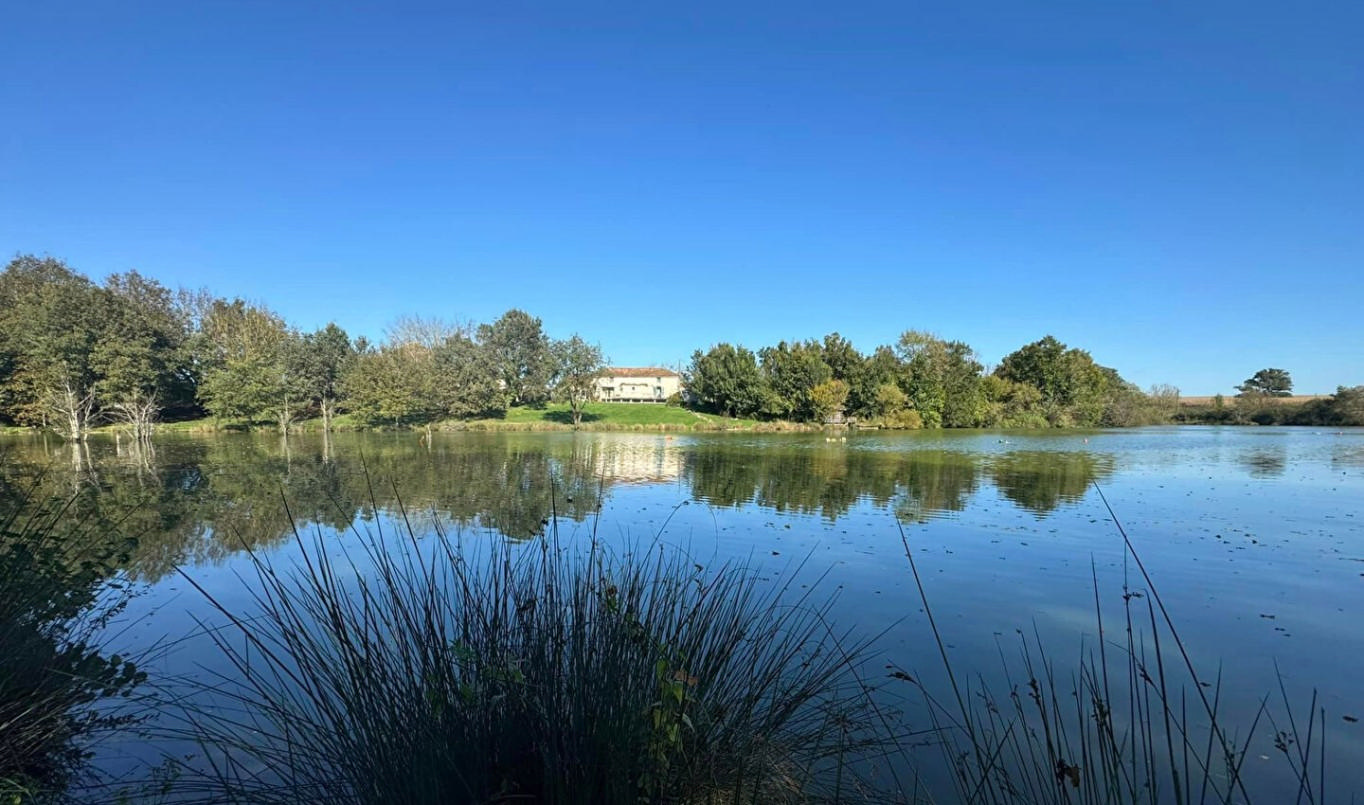 5 Ha Fishing Lake, Woodland, Two Properties, Lake Views