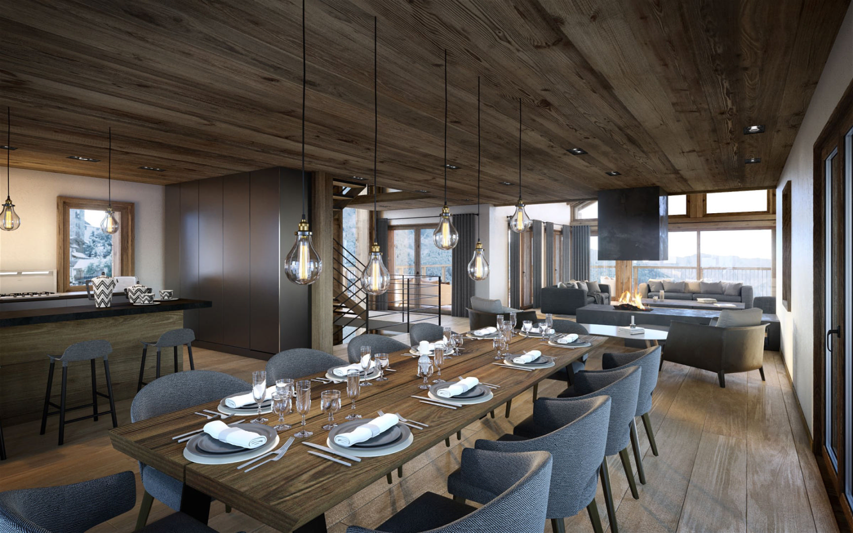 For Sale : 4 bedrooms Ski Apartment near SAINT-MARTIN-DE-BELLEVILLE, Savoie