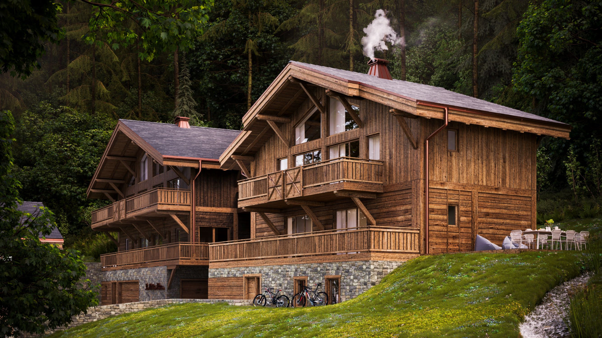 3 bedroom Ski Chalet near CHATEL, Haute-Savoie