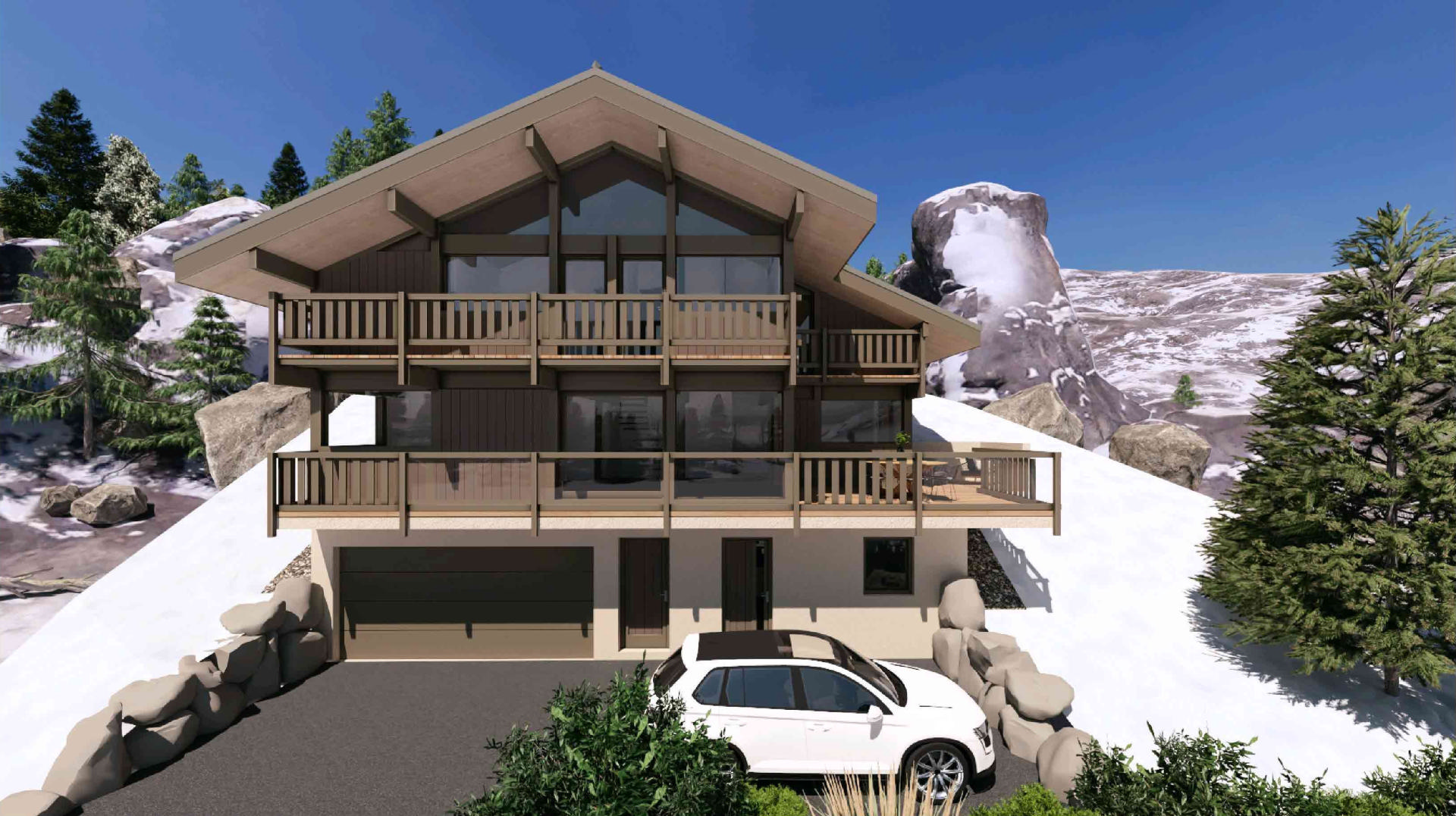 5 bedroom Ski Chalet near CHATEL, Haute-Savoie