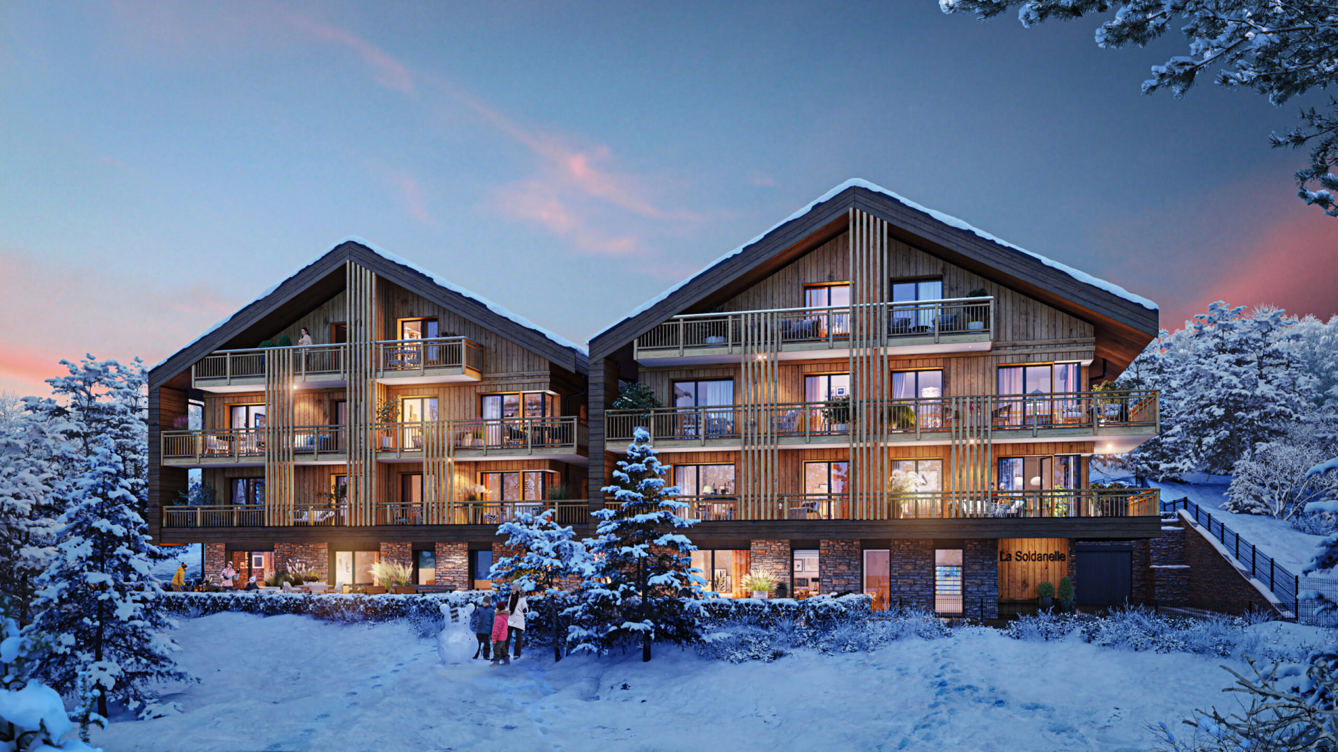 4 bedroom Ski Apartment near LES-CARROZ-ARACHES, Haute-Savoie