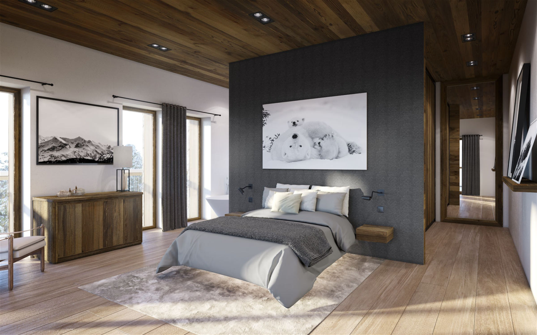 For Sale : 5 bedrooms Ski Chalet near SAINT-MARTIN-DE-BELLEVILLE, Savoie