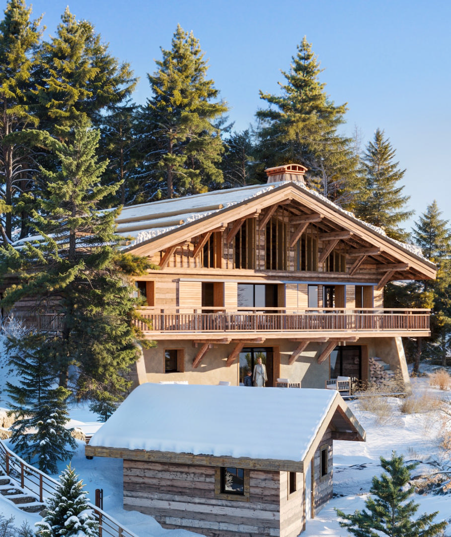 6 bedroom Ski Chalet near MEGEVE, Haute-Savoie