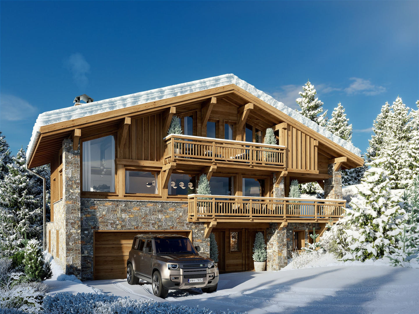 4 bedroom Ski Chalet near MEGEVE, Haute-Savoie