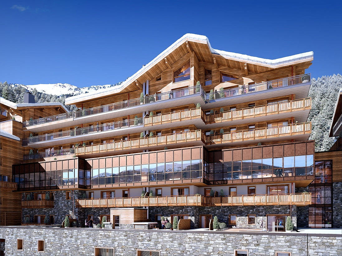 2 bedroom Penthouse near LA TANIA, Savoie