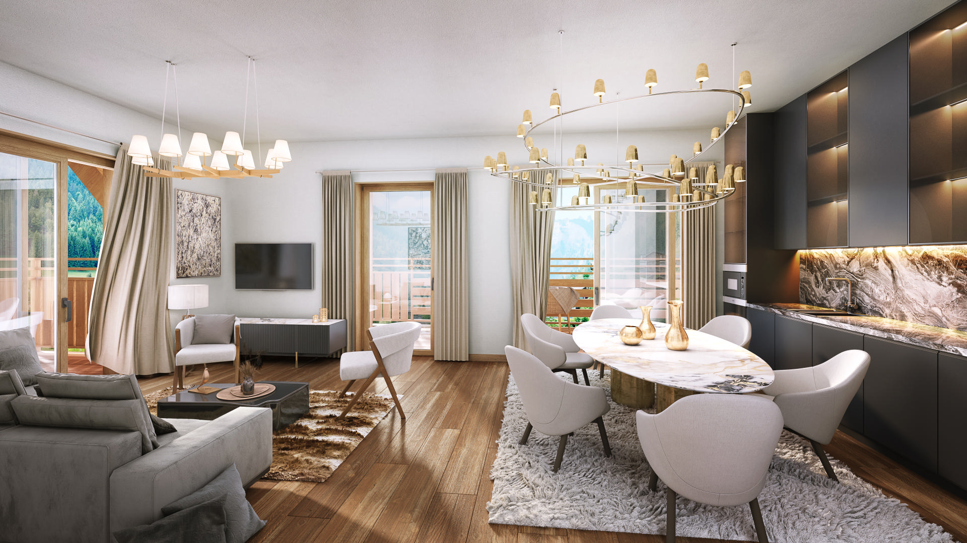 3 bedroom Ski Apartment near MORZINE, Haute-Savoie