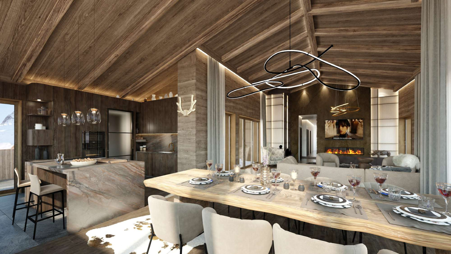 2 bedroom Ski Apartment near TIGNES, Savoie