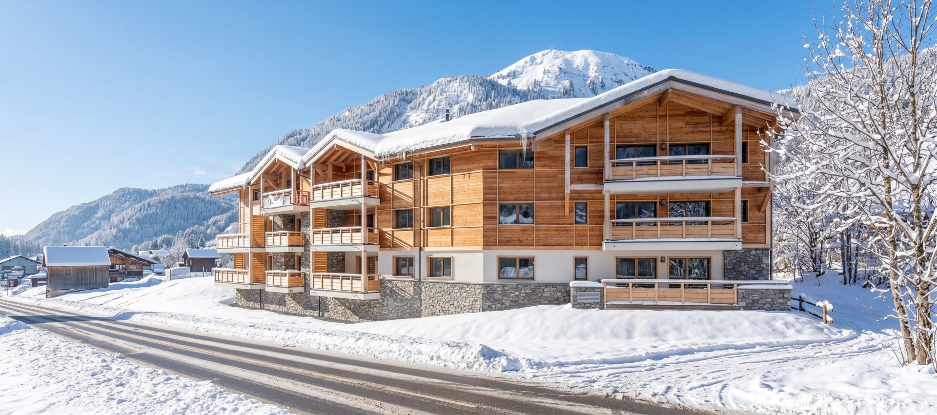 3 bedroom Penthouse near LES GETS, Haute-Savoie