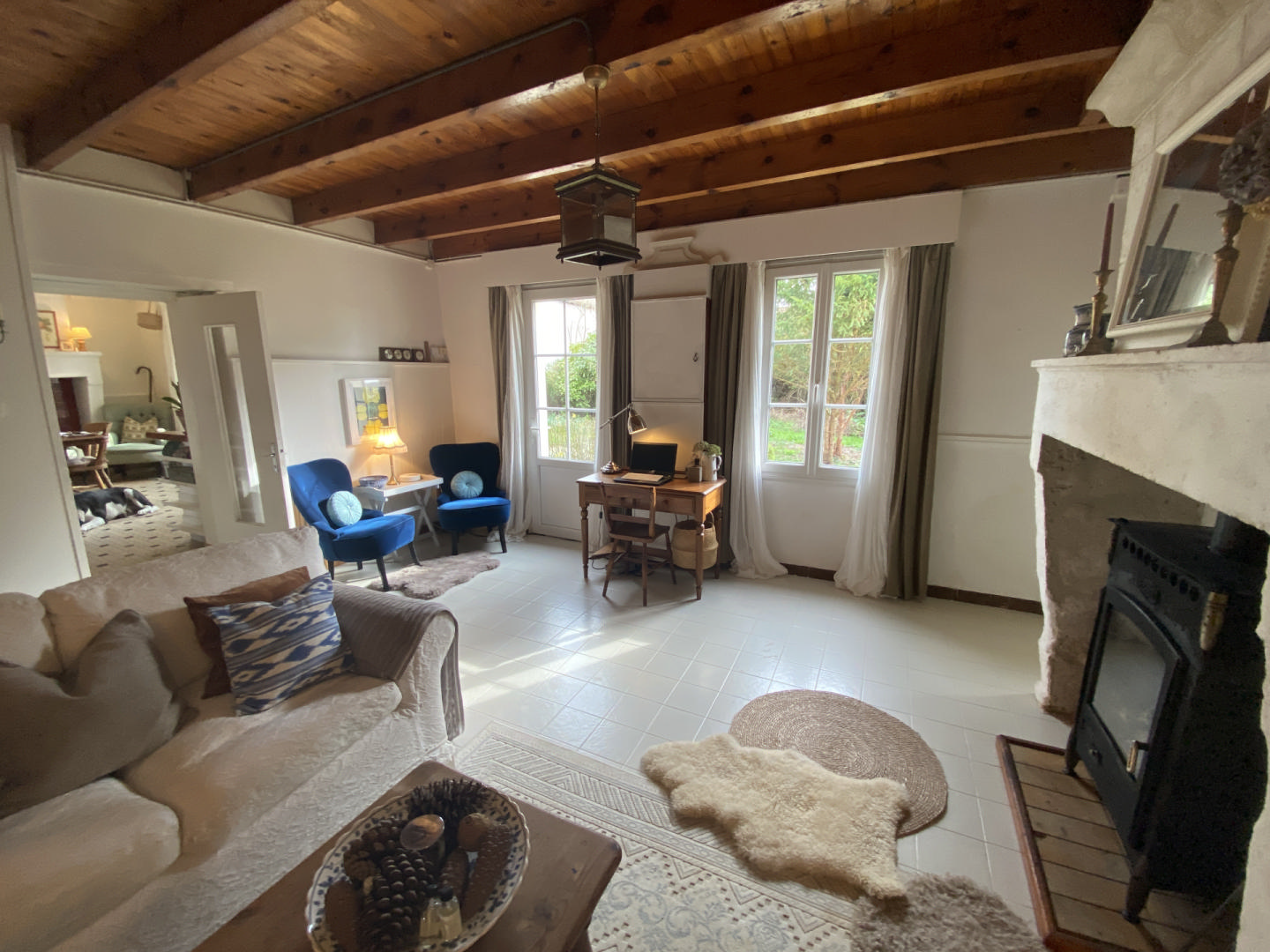 Pretty, south-facing detached village house, near Chalais, South Charente.