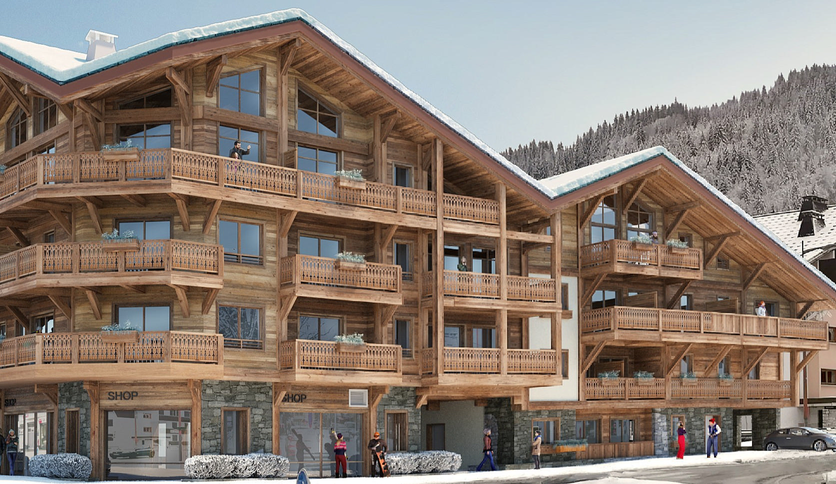 3 bedroom Penthouse near MORZINE, Haute-Savoie