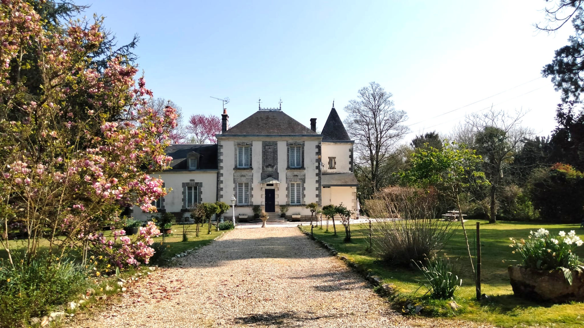 Le Petit Château, Near Verteuil sur Charente, 5 bedrooms, Guest House, Pool
