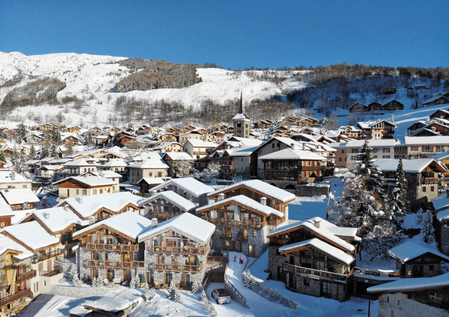 For Sale : 3 bedrooms Ski Apartment in SAINT-MARTIN-DE-BELLEVILLE, Savoie