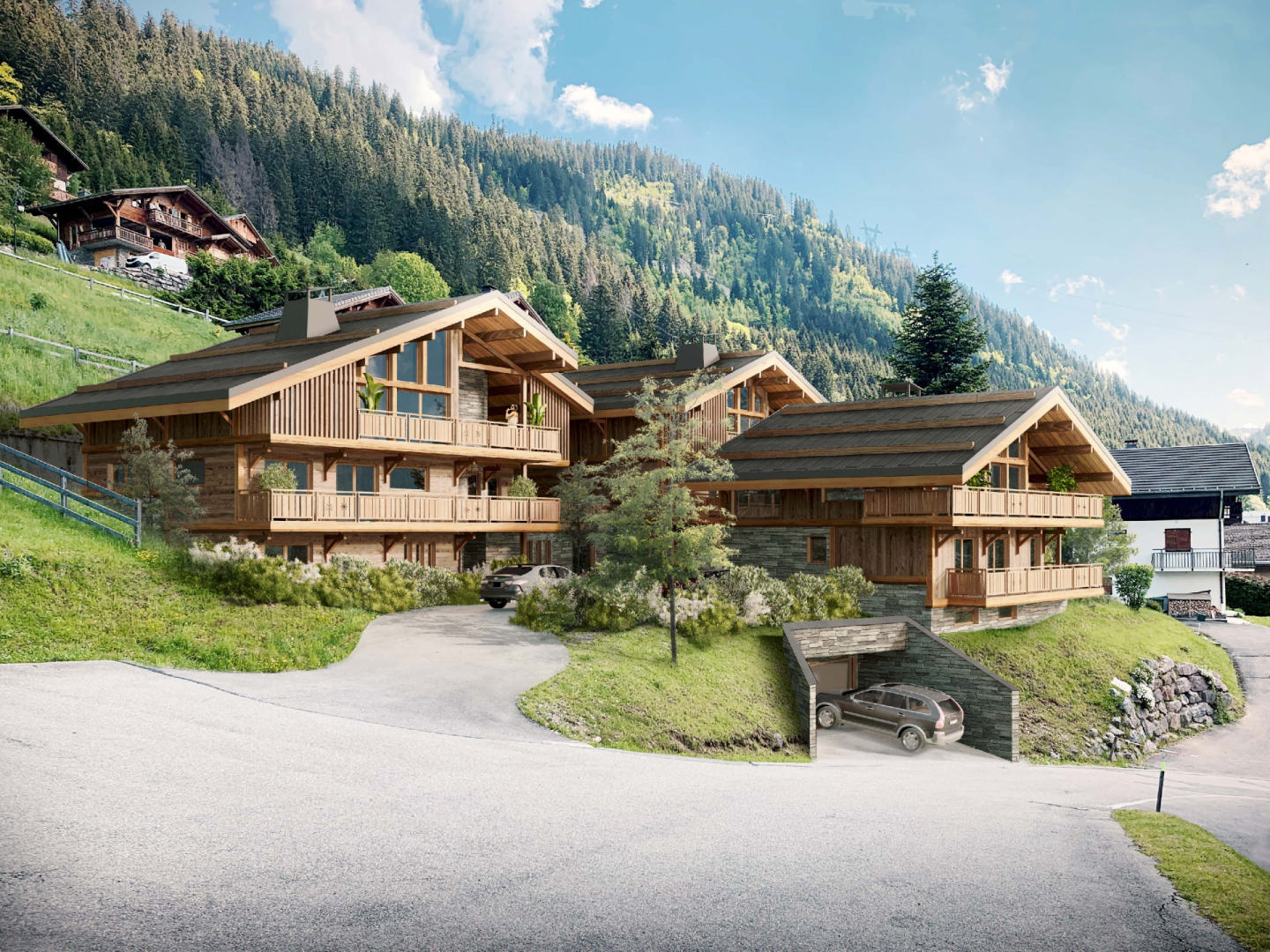 4 bedroom Ski Chalet near CHATEL, Haute-Savoie