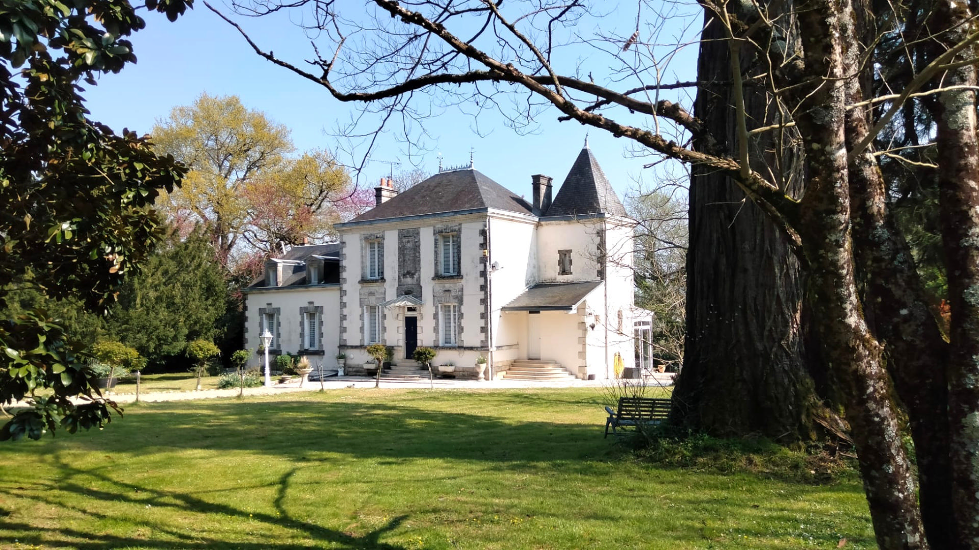 Le Petit Château, Near Verteuil sur Charente, 5 bedrooms, Guest House, Pool