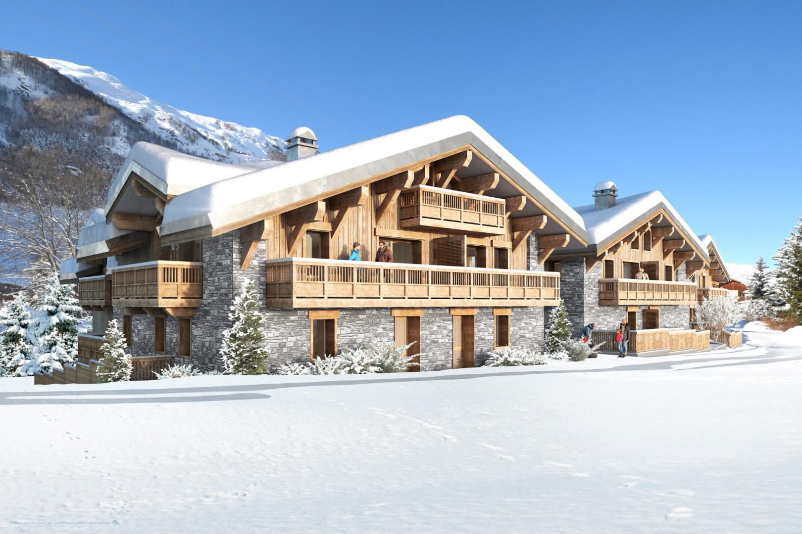 3 bedroom Ski Chalet near SAINT-MARTIN-DE-BELLEVILLE, Savoie